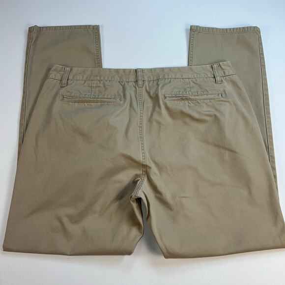 Bonobos Slim Tailored Washed Chino Pants Khaki Size 35x30 - Picture 3 of 10